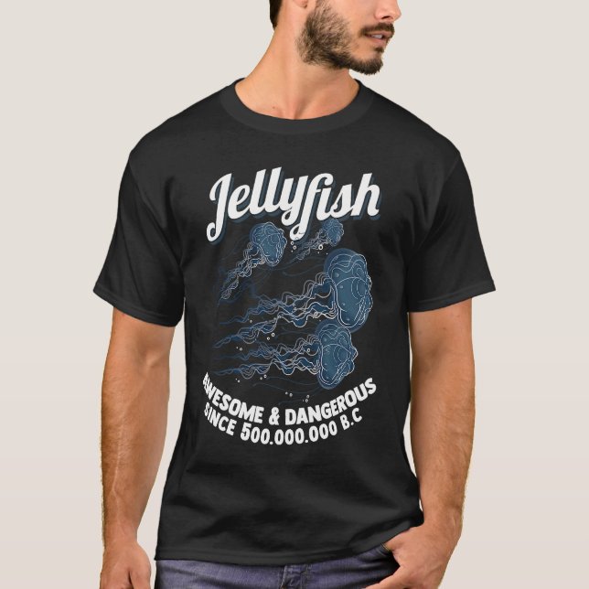 Jellyfish Ocean Ephyra Creature Smack T Shirt (Framsida)