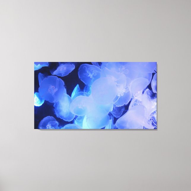 JELLYFISH PÅ CANVAS 20 "x 16" (Framsida)