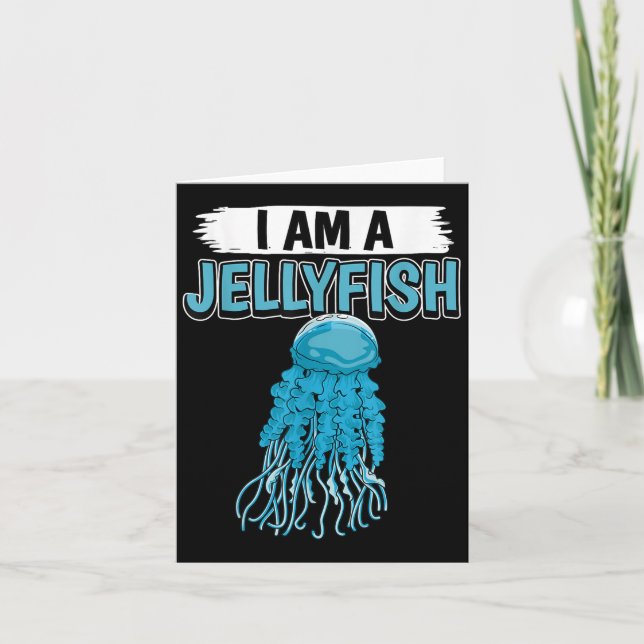 Jellyfish Quote I är en manyfish Kort (Framsida)