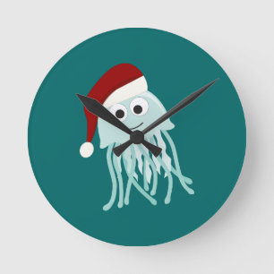 Jellyfish Rund Klocka