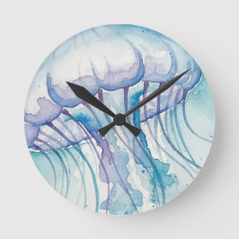 Jellyfish Rund Klocka