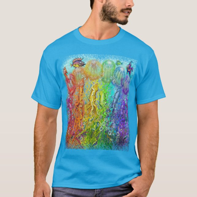 Jellyfish Squid T-Shirt (Framsida)