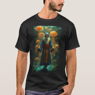 Jellyfish T-Shirts with Etheral Elegance