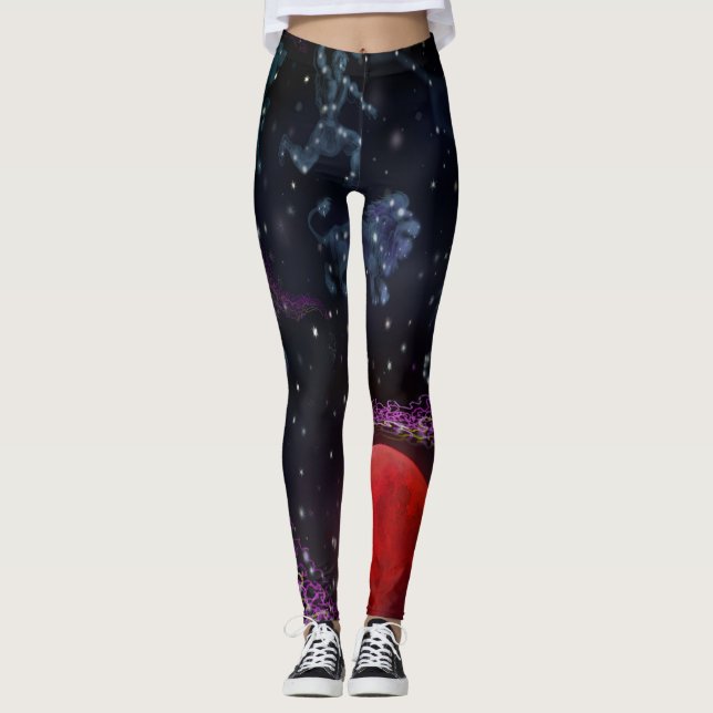 Jellyfish Utomjordingars Leggings (Framsida)