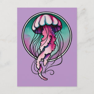 Jellyfish Vykort