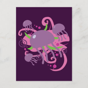 Jellyfish Vykort