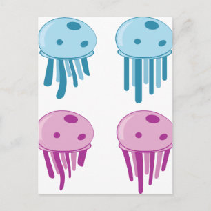 Jellyfish Vykort