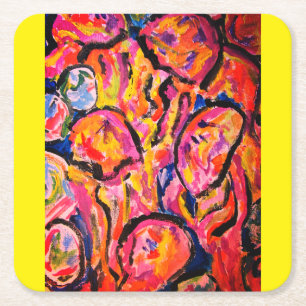 Jellyfishes dans in sea jigszle puzzle phot underlägg papper kvadrat