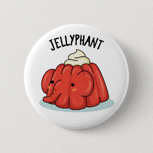 Jellyphant Funny Elephant Jelly Pun Knapp