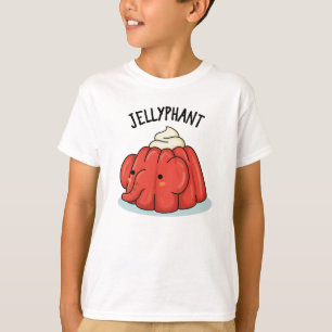 Jellyphant Funny Elephant Jelly Pun T Shirt