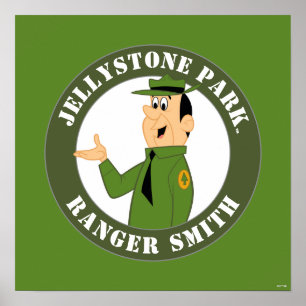 Jellystones Skogsvaktare Smith Porträtt Poster