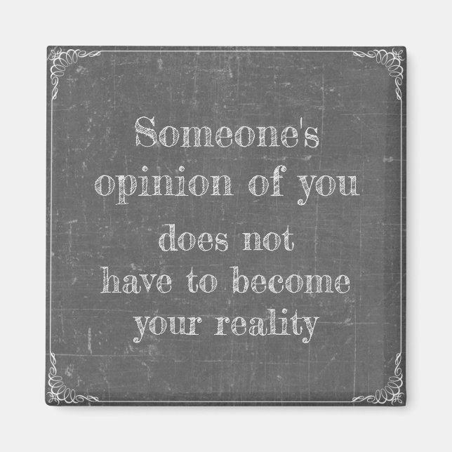 Jemandes Meinung von dir Magnet (Framsidan)