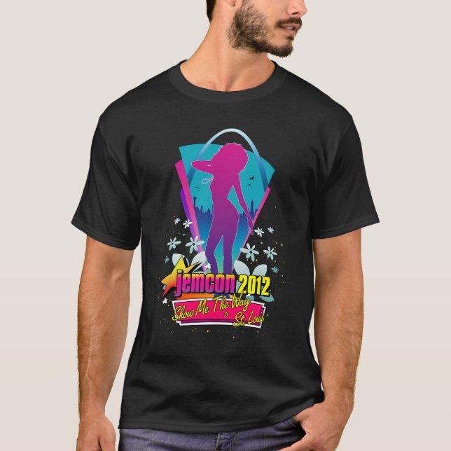 JemCon 2012 officiella T-tröja Tee Shirt (Framsida)