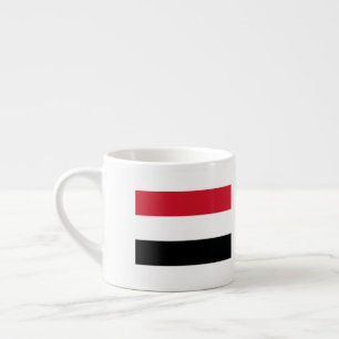 Jemen Flagga Espressomugg