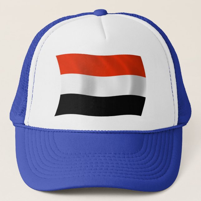 Jemen Flagga Hatt Keps (Framsida)