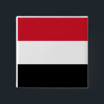 Jemen Flagga Knapp<br><div class="desc">Anpassade World Flagga Products ( i världen) - Lägg gärna till din egen text.</div>