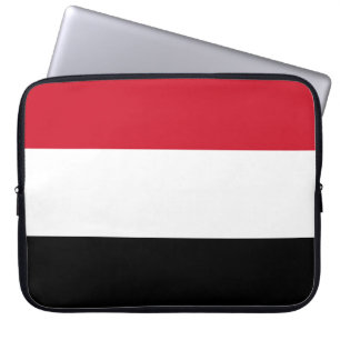Jemen Flagga Laptop Sleeve