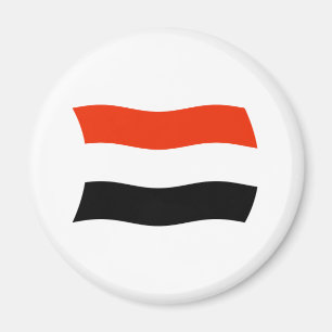 Jemen Flagga Magnet