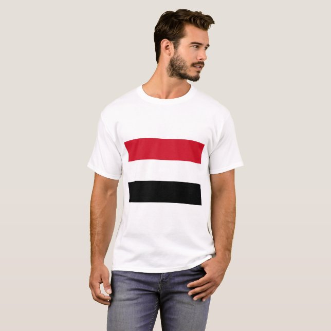 Jemen Flagga T-shirt (Hel framsida)