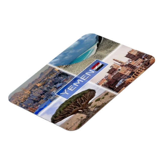 Jemen - Sana'a - Magnet (Vänstra Sidan)