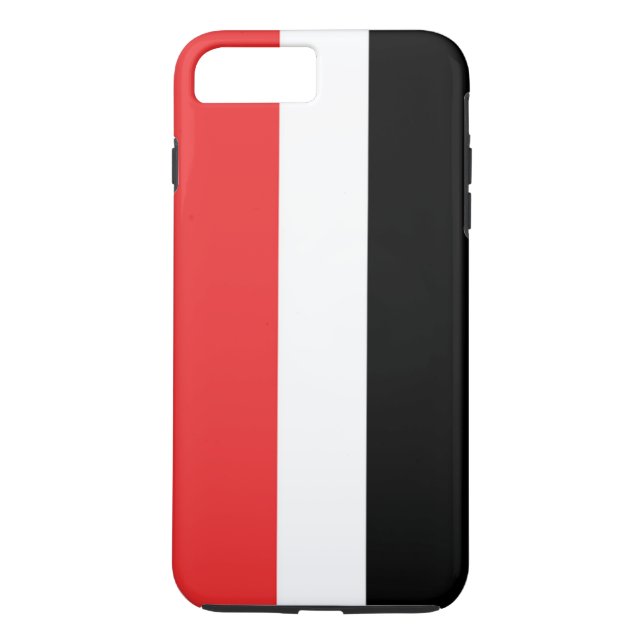 Jemens flagga Case-Mate iPhone skal (Baksida)