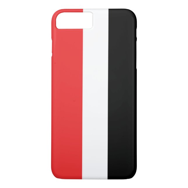 Jemens flagga Case-Mate iPhone skal (Baksida)