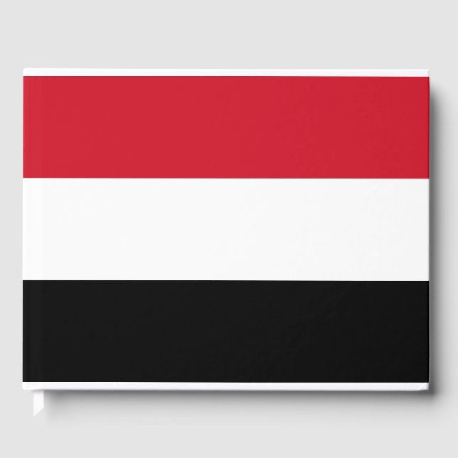 Jemens flagga gästböcker (Framsida)