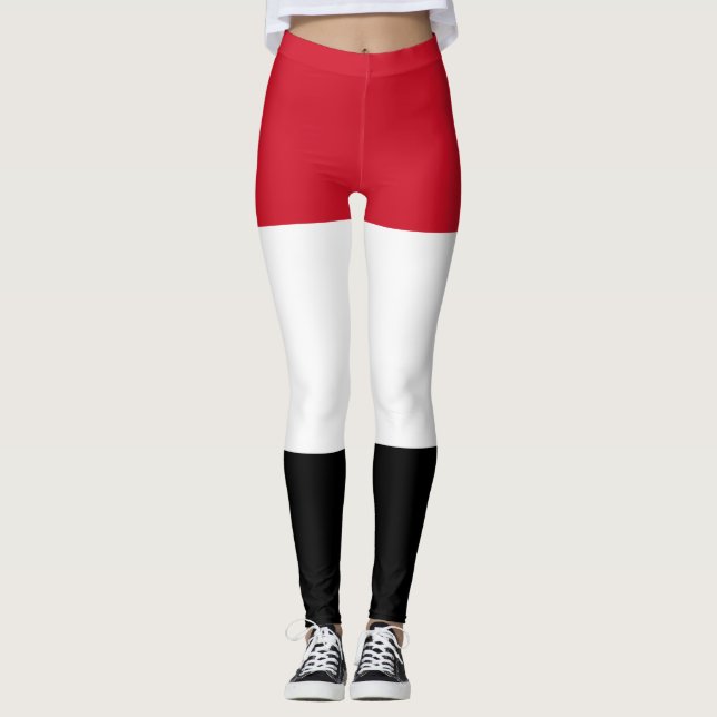 Jemens flagga leggings (Framsida)