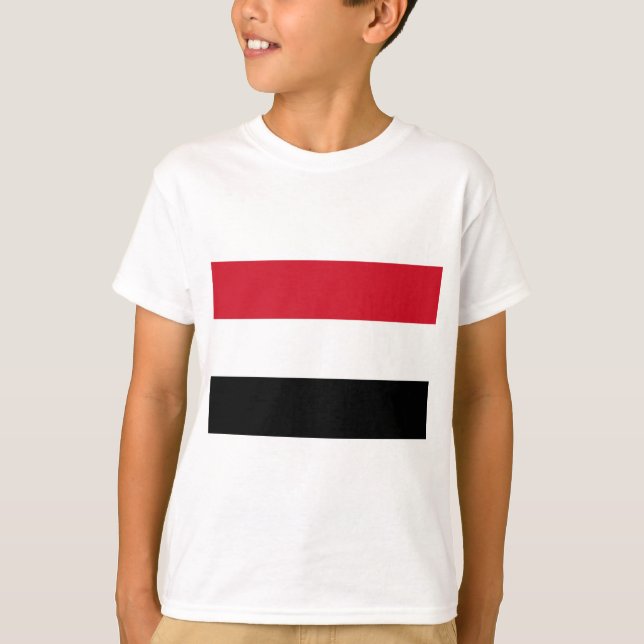 Jemens flagga t shirt (Framsida)