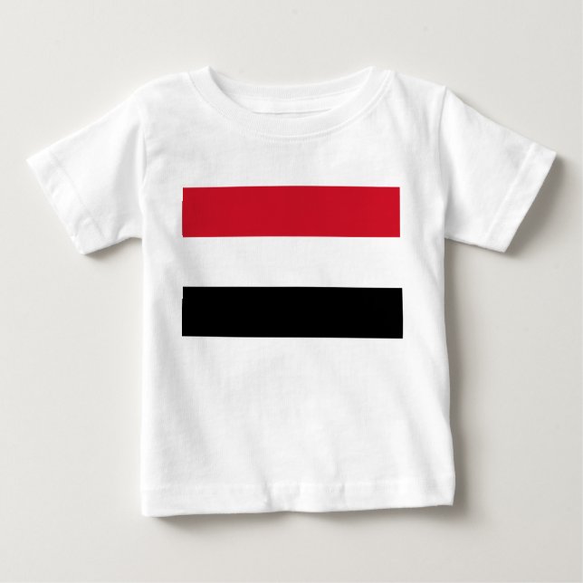 Jemens flagga t shirt (Framsida)