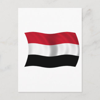 Jemens flagga vykort