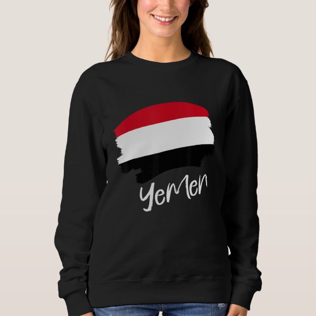Jemensk flagga Jemen 1 T Shirt (Framsida)