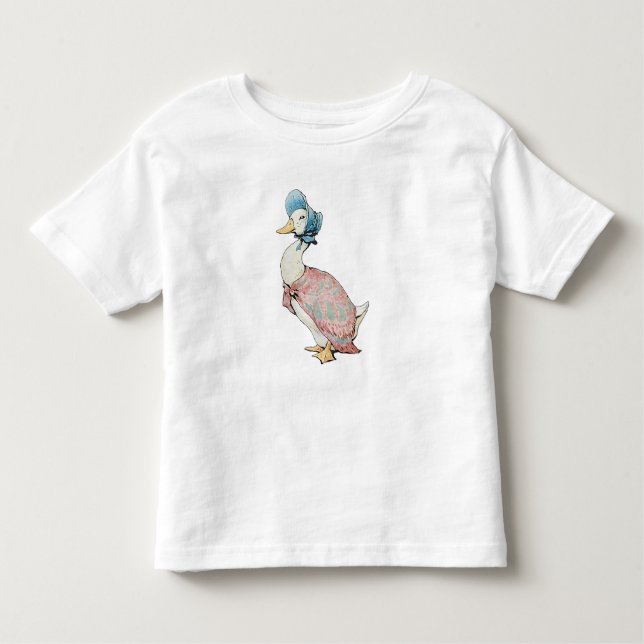 Jemima Puddle Anka T Shirt (Framsida)