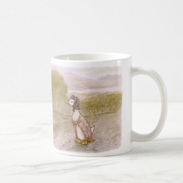 Jemima Puddleduck mugg, beatrix pottergåva Kaffemugg (Höger)