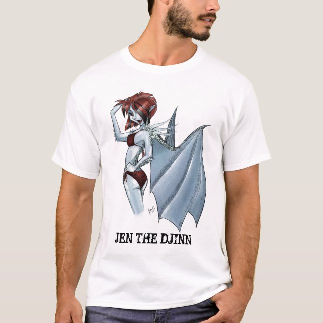 Jen Djinnen T-shirt (Framsida)