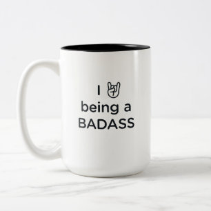 Jen Sincero Badass Emoji Mugg
