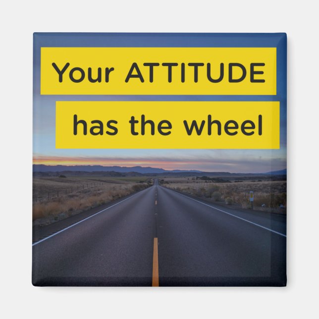 Jen Sincero Badass Motivational Quote Magnet (Framsidan)