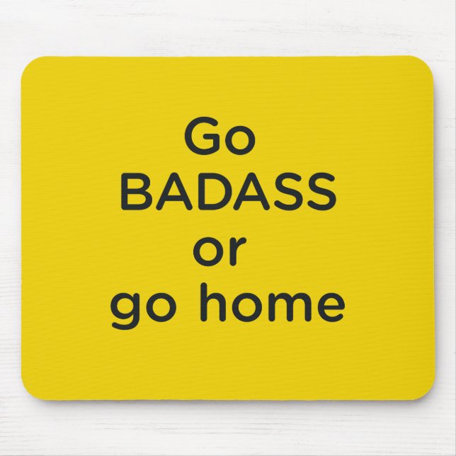 Jen Sincero Badass Mousepad Musmatta (Framsidan)