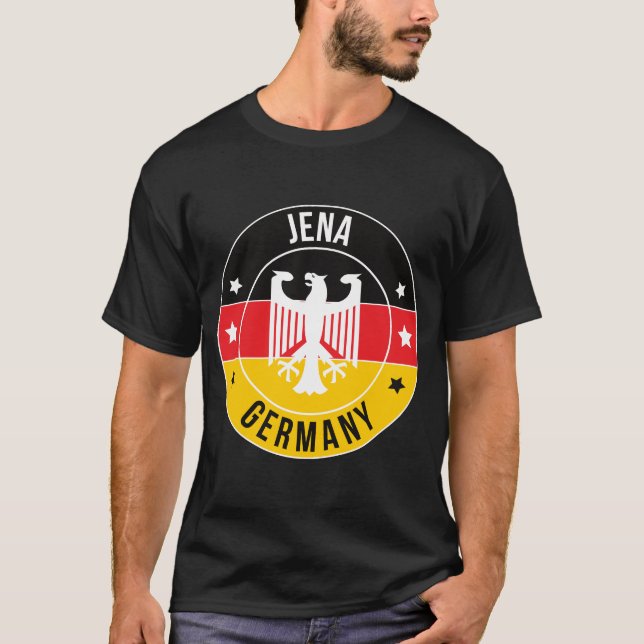 Jena, Germany City T-Shirt (Framsida)
