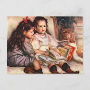 Jene och Genevive Caillebotte av Renoir Vykort