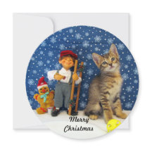 Jenkins' Jul Elf - Cute Kitten Julen Pic