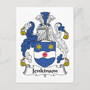 Jenkinson Family Crest Vykort