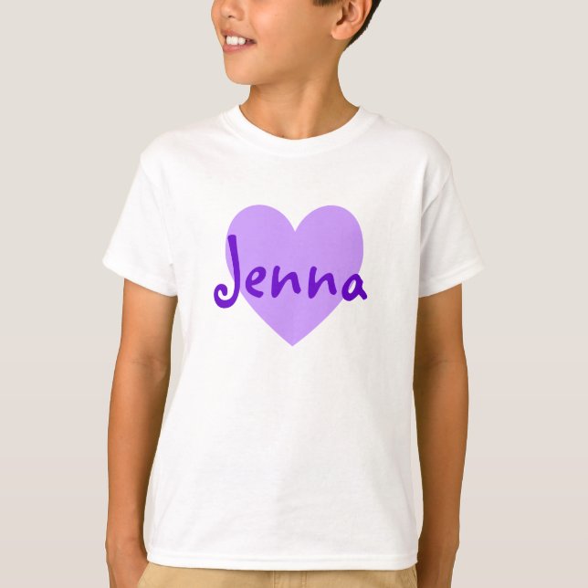 Jenna i Lila Tröja (Framsida)