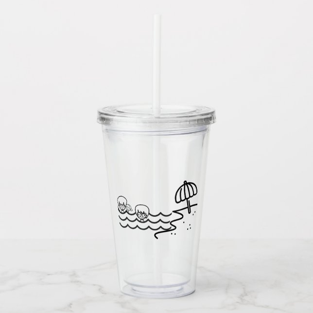 Jennas Lycklig Ställe Take Away Mugg (Framsida)