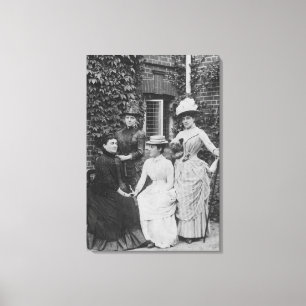 Jennie Jerome, mer sistnämnd dam Randolph Canvastryck
