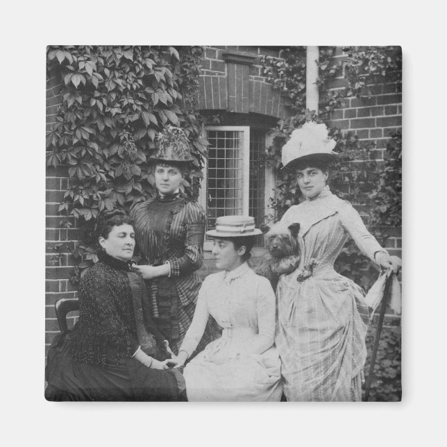 Jennie Jerome, senare Dam Randolph Churchill Magnet (Framsidan)
