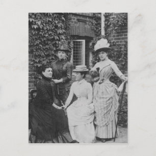Jennie Jerome, senare Dam Randolph Churchill Vykort