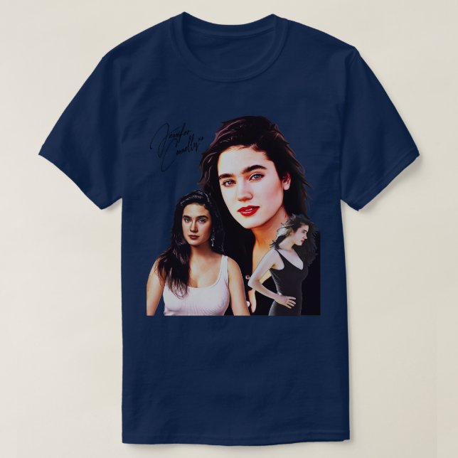 Jennifer Connelly T Shirt (Design framsida)