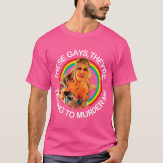 Jennifer Coolidge citathesa Gaysathesa försöker mö T Shirt