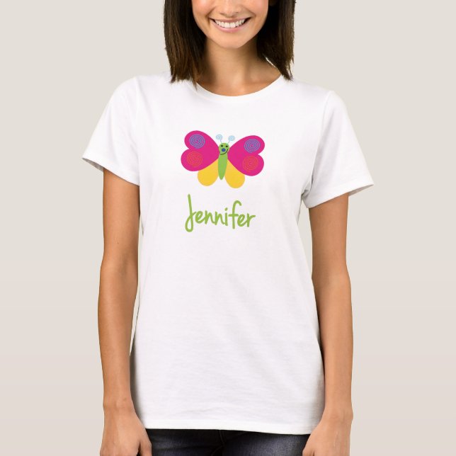 Jennifer fjärilen tee (Framsida)